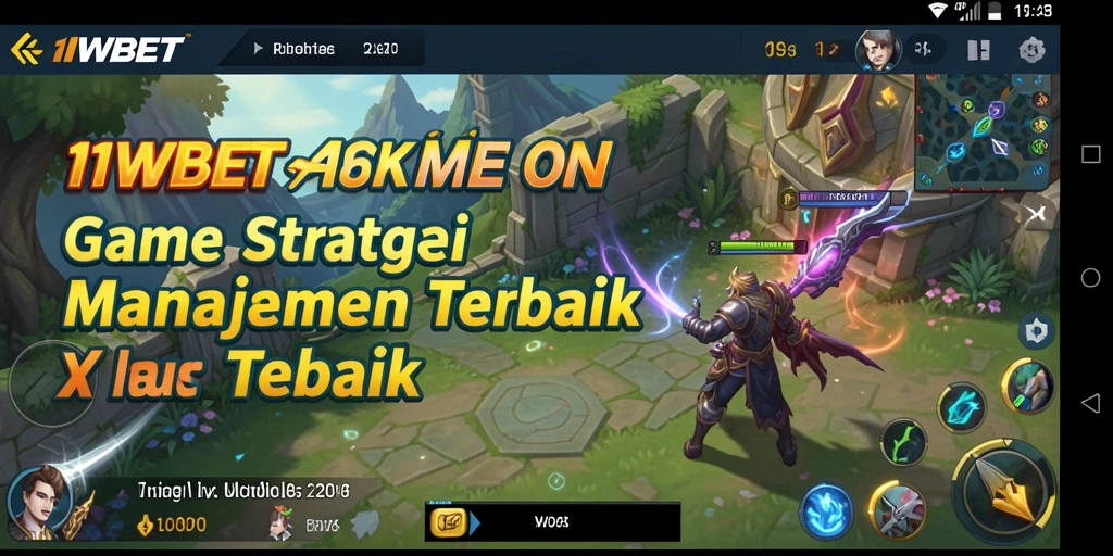 Screenshot gameplay 11WBET menampilkan pertempuran strategi yang menarik.