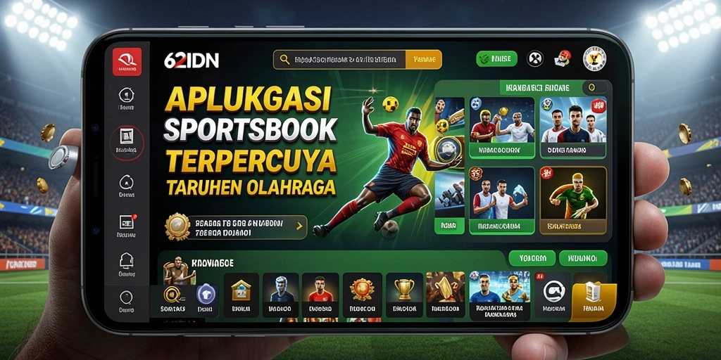 Tampilan gameplay menarik dari aplikasi Sportsbook 62IDN.