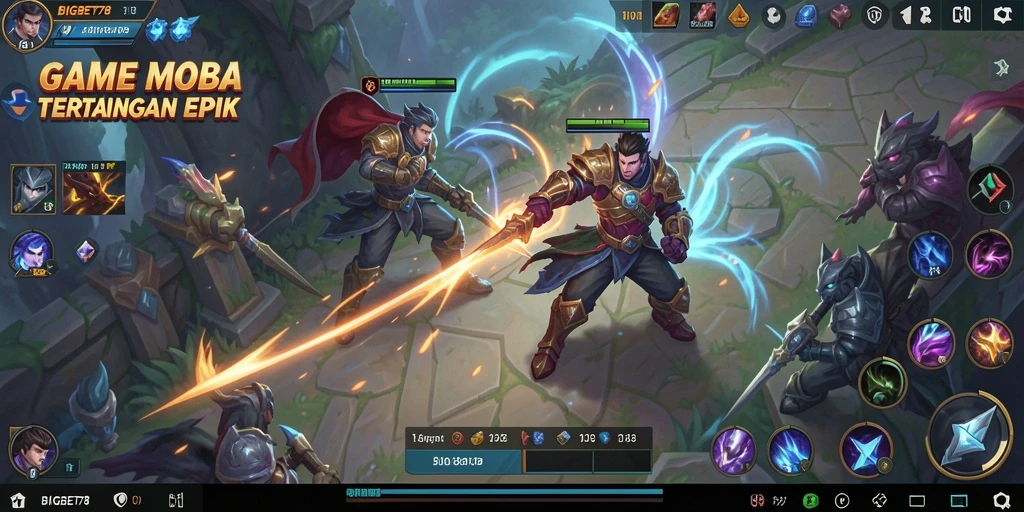 Gameplay seru dan strategi tim di BIGBET78.