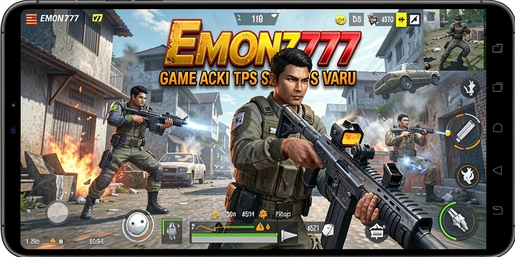 Gameplay seru EMON777 dengan aksi tembak-menembak yang mendebarkan.