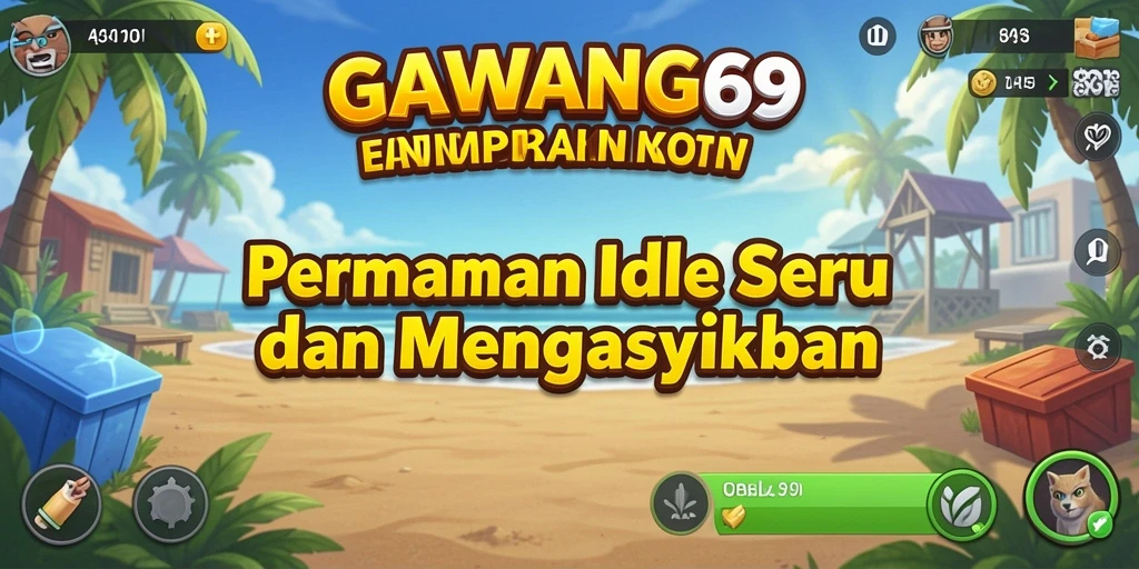 Tampilan gameplay GAWANG69 yang menarik dan penuh warna.