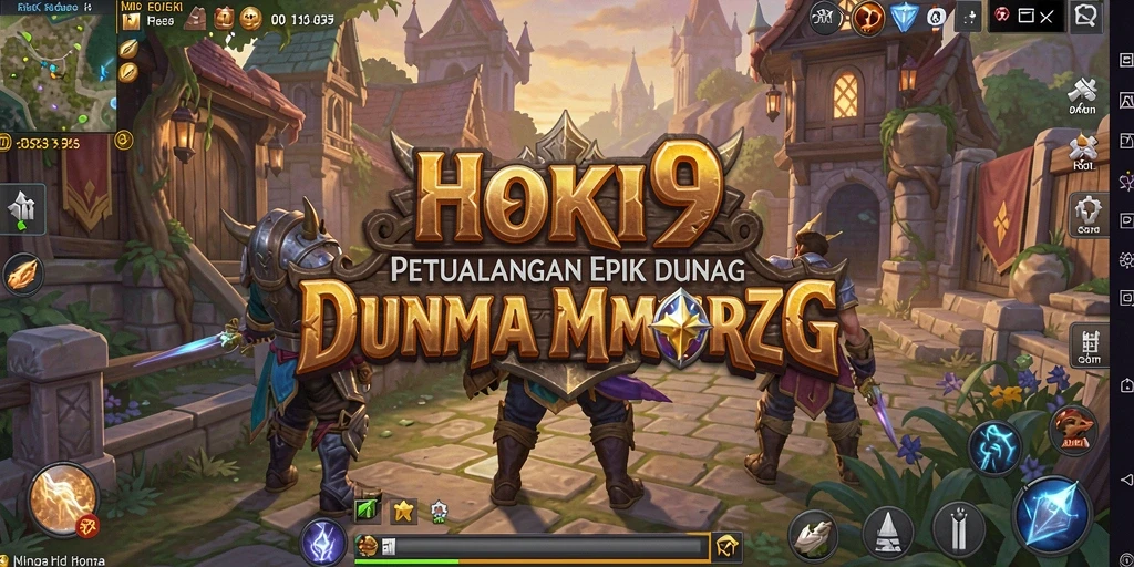 Tampilan gameplay HOKI9 dengan aksi pertarungan yang seru.