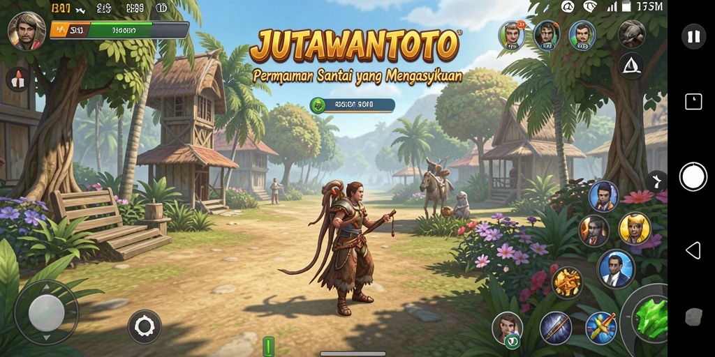 Tampilan gameplay JUTAWANTOTO yang mengasyikkan dan menarik.