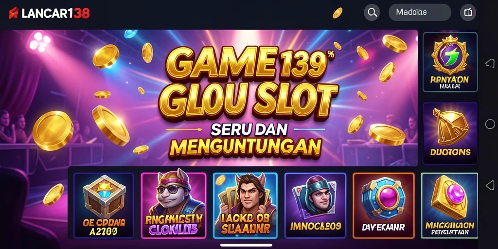 Tampilan gameplay Slot LANCAR138 yang menarik dan penuh warna.