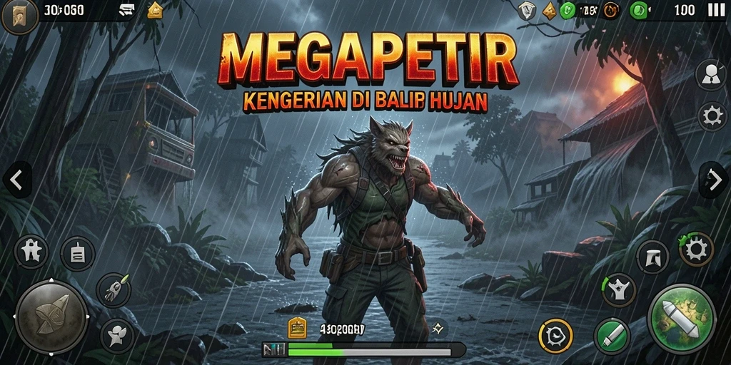 Gameplay menegangkan dan menyedihkan dari MEGAPETIR.