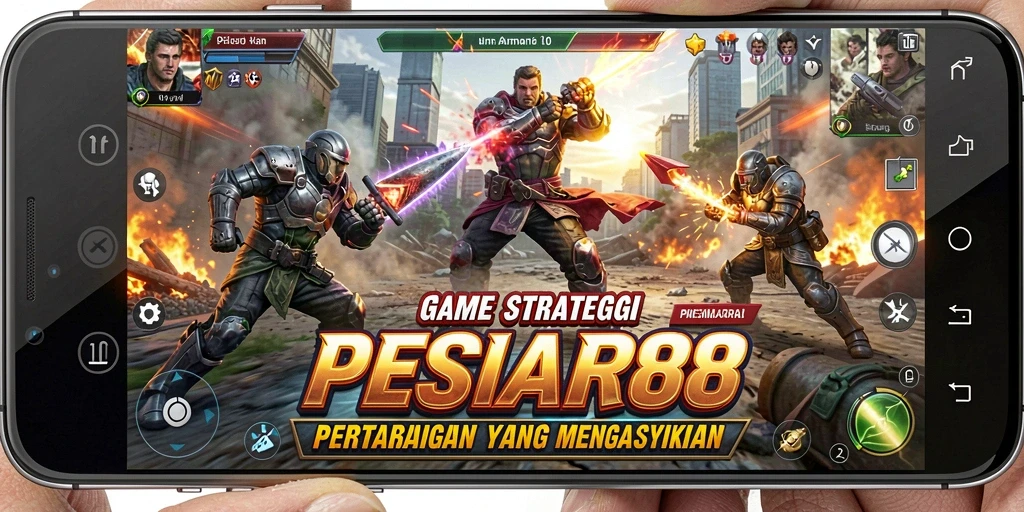 Gameplay PESIAR88 yang penuh strategi dan tantangan.