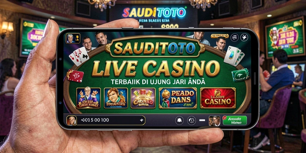 Screenshot SAUDITOTO menampilkan dealer profesional dan pengalaman bermain yang menarik.
