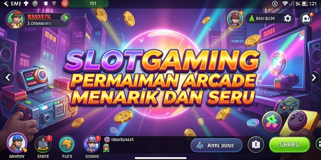 Gameplay seru SLOTGAMING yang penuh warna dan tantangan.