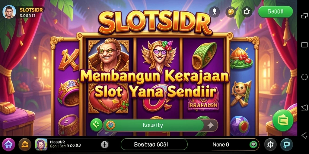 Tampilan gameplay SLOTSIDR yang penuh warna dan menarik.
