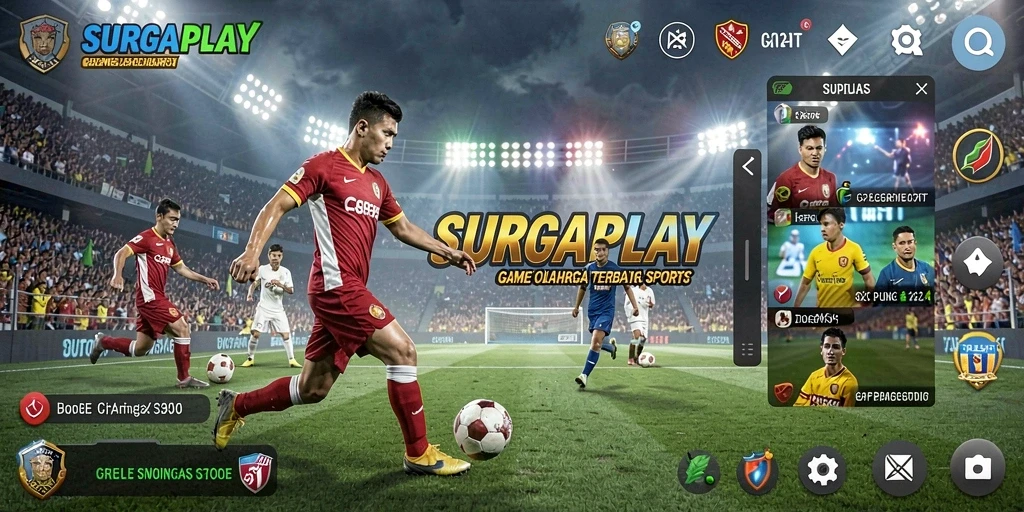 Tampilan gameplay SURGAPLAY yang seru dan interaktif.