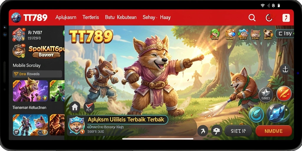 Screenshot utama TT789 menampilkan antarmuka pengguna yang intuitif dan fungsional.