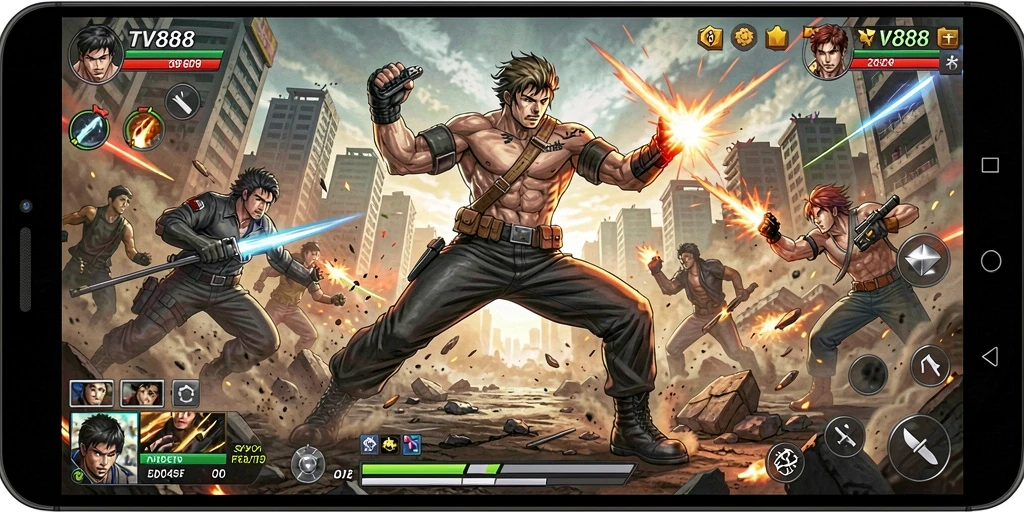 Tampilan gameplay mendebarkan dari TV888, aksi yang tidak terduga.