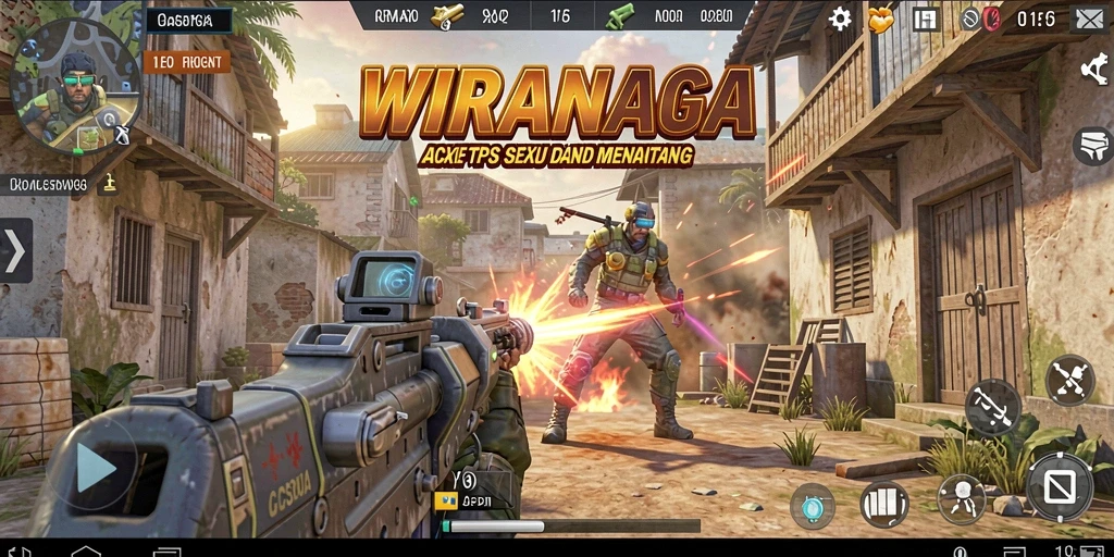 Gameplay seru dan menantang di WIRANAGA dalam aksi TPS.